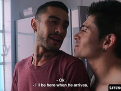 Alberto Chimal lets Cain Gomez fuck him while James VIP is away