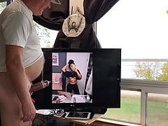 Karlee tit shows Just her Bottoms
