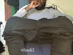 DL Creams His Hole In Thongs