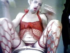 Crossdressing goldenshower fucking
