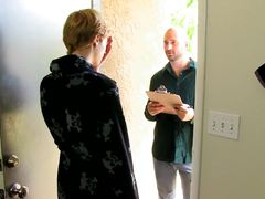 Hung David Chase fantasizes about fucking blond Hunter Starr