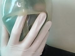 My First Latexmask Breathplay