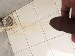 hairy daddy pissing And masturbating
