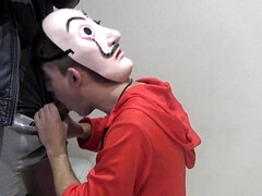 Big hard fuck bareback to teen in disguise !!