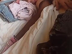 Draining my weenie on the sofa