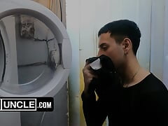 Latin Leche - I Catch My Neighbor Sniffing Underwear in The Hostel Laundry Room and Let Him Destroy My Ass