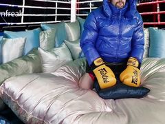 It's a Knockout Satin Boxing Ring Pleasure