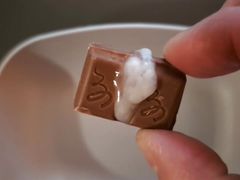 Cum on food #1 cum chocolate