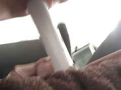 Magic Wand in arsch prostate massage