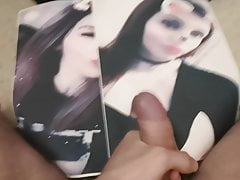 Cum tribute for petitecoquine220.