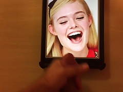 Elle Fanning cum tribute #5