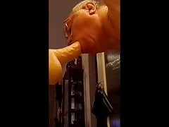 Dildo Play, Ass To Mouth