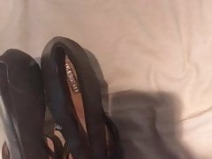 Fuck and HUGE cum on sexy High heels