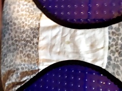 Cumming into Blackdog519's wifes used panties