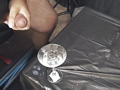 Cumming in a Martini glass 2 (LoadsMalone)