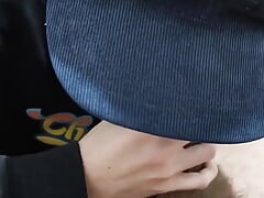 Anonymous Grindr Twink Sucking My Big Cock and Eating My Cum