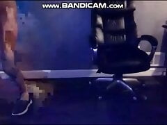 Hot puerto rican tweeking out on cam