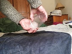 Ice block anal gaping: part 1