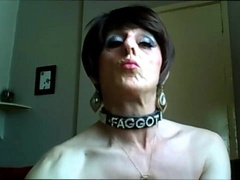 SISSY EVE'S ADULT FUCKTOY SHOWCASE - amateur crossdresser cam joy