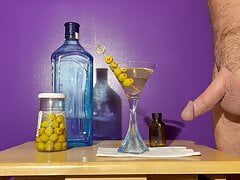 Hand Jerked Dirty Sperm Martini
