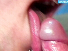 Tow horny fellas giving each other a blowjob