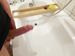 piss while jerking