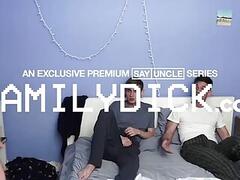 Slender Adorable Boy Sees This Sexy Latina Macho Naked