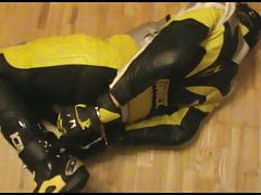 Hogcuffed bikerslave