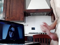 Cum tribute for hottie babe