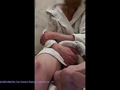 MeMySelfAndMyOwn Cam Session Teasing in bathrobe part 2 of 10