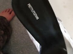 High heel mules fuck