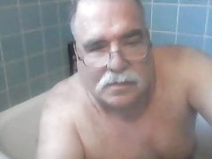 grandpa bath time