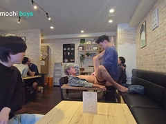 Boinking in Public Chinese Cafe