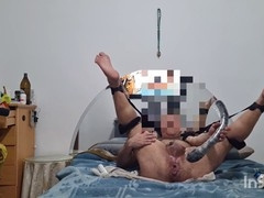 Deep anal exploration with intense self-pleasure