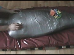 Mummified slave and many colorful clips