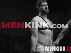 Jackson Filmore wax tormented while hung dude pierces his ass