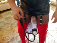 Sissy the hooker obeys