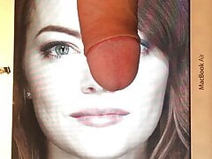 Emma Stone Facial Cum Tribute