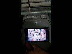 Alexa Bliss Becky Lynch and Liv Morgan Cum Tribute