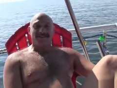 Mature Off Shore Gang Bang Floating Sex Orgy