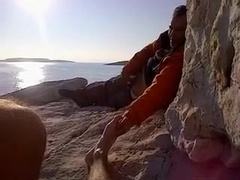 Wanking in Public (limanakia nude beach)