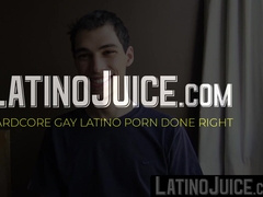 Thin latino youngster Kevin powerfully torn up behind for some additional cash