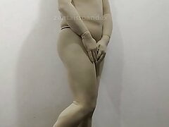 Zentai trans shemale Exotica show