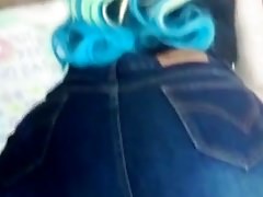 Cum Tribute - Hidori Rose Lucoa Cosplay Butt