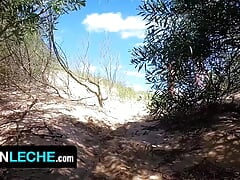 After Fucking His Gay Friend, Straight Dude Plows a Black Stud at the Beach