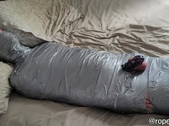bearded dom using mummified stud as a fucktoy