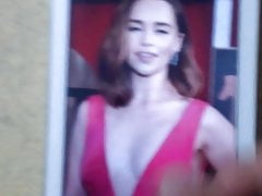 My second Emilia Clarke cumtribute