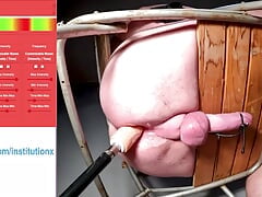 Ruined On Impalement Chair After 6 Days Electro Edging - HFO