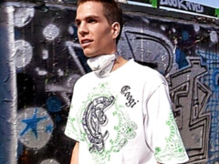 Awesome anal and a huge facial for a good-looking slut