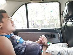 Public car masturbating Grab driver nag jakol